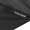 Зонт-трость с цветными спицами Color Style ver.2, красный с черной ручкой с нанесением логотипа