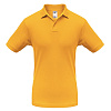 Рубашка поло Safran желтая с нанесением логотипа