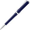 Ручка шариковая Phase, синяя с нанесением логотипа