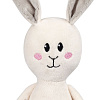 Игрушка Beastie Toys, заяц с белым шарфом с нанесением логотипа