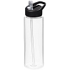 Бутылка для воды Holo, прозрачная с нанесением логотипа