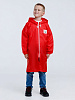 Дождевик детский Rainman Kids, красный с нанесением логотипа