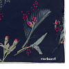 Платок Iris Silk, темно-синий с нанесением логотипа