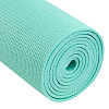 Коврик для йоги и фитнеса Mild Vibe, зеленый (мятный) с нанесением логотипа
