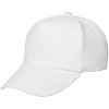 Бейсболка детская Standard Kids, белая с нанесением логотипа
