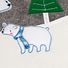 Мешок для подарков Noel, с медведями с нанесением логотипа