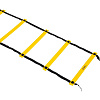 Лестница координационная Equilibrium, желтая с черным с нанесением логотипа