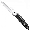 Нож Skeletool KBX, стальной с черным с нанесением логотипа