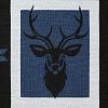 Плед North Colour, синий с нанесением логотипа