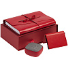 Коробка ClapTone, красная с нанесением логотипа