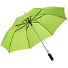 Зонт-трость Vento, зеленое яблоко с нанесением логотипа