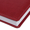 Ежедневник Sagrin, недатированный, красный с нанесением логотипа