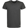 Футболка Firm Wear, черный меланж с нанесением логотипа