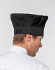 Колпак поварской Cookery, черный с нанесением логотипа