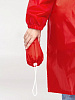 Дождевик «Воплащение всего», красный с нанесением логотипа