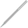 Ручка шариковая Blade Soft Touch, серая с нанесением логотипа