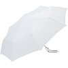 Зонт складной AOC, белый с нанесением логотипа