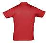 Рубашка поло мужская Prescott Men 170, красная с нанесением логотипа