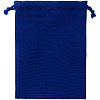 Холщовый мешок Chamber, синий с нанесением логотипа