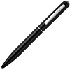 Ручка шариковая Scribo, черная с нанесением логотипа
