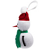 Елочная игрушка «Снеговик» с нанесением логотипа