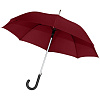 Зонт-трость Alu AC, бордовый с нанесением логотипа