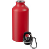 Бутылка для воды Funrun 400, красная с нанесением логотипа