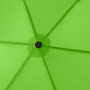 Зонт складной Zero 99, зеленый с нанесением логотипа