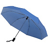 Зонт складной Show Up со светоотражающим куполом, синий с нанесением логотипа