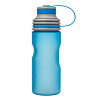 Бутылка для воды Fresh, голубая с нанесением логотипа