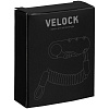 Кодовый замок для велосипеда Velock, черный с нанесением логотипа