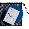 Набор фитнес-дисков Gliss, темно-синий с нанесением логотипа