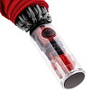 Зонт наоборот складной Futurum, красный с нанесением логотипа