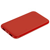 Внешний аккумулятор Uniscend Half Day Compact 5000 мAч, красный с нанесением логотипа