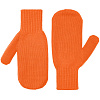 Варежки Life Explorer, оранжевые с нанесением логотипа