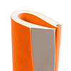 Ежедневник Flat Light, недатированный, оранжевый с нанесением логотипа