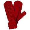 Варежки Nordkyn, красные с нанесением логотипа