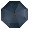 Складной зонт Magic с проявляющимся рисунком, темно-синий с нанесением логотипа