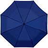 Складной зонт Tomas, синий с нанесением логотипа