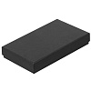 Коробка Slender, малая, черная с нанесением логотипа