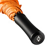 Зонт-трость Lanzer, оранжевый с нанесением логотипа