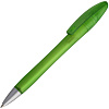 Ручка шариковая Moon, зеленая с нанесением логотипа