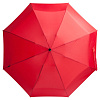 Зонт складной 811 X1, красный с нанесением логотипа