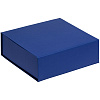 Коробка BrightSide, синяя с нанесением логотипа