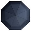 Складной зонт Unit Classic, темно-синий с нанесением логотипа