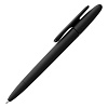 Ручка шариковая Prodir DS5 TRR-P Soft Touch, черная с нанесением логотипа