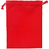 Холщовый мешок Chamber, красный с нанесением логотипа