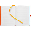Ежедневник Favor, недатированный, оранжевый с нанесением логотипа