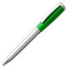 Ручка шариковая Bison, зеленая с нанесением логотипа