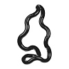 Антистресс Tangle, черный с нанесением логотипа